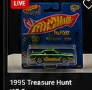 1995 Treasure Hunt '67 Camaro